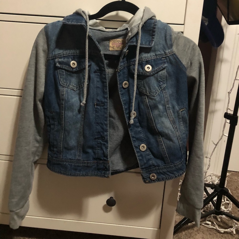 SALE❗️Jean/ sweatshirt jacket